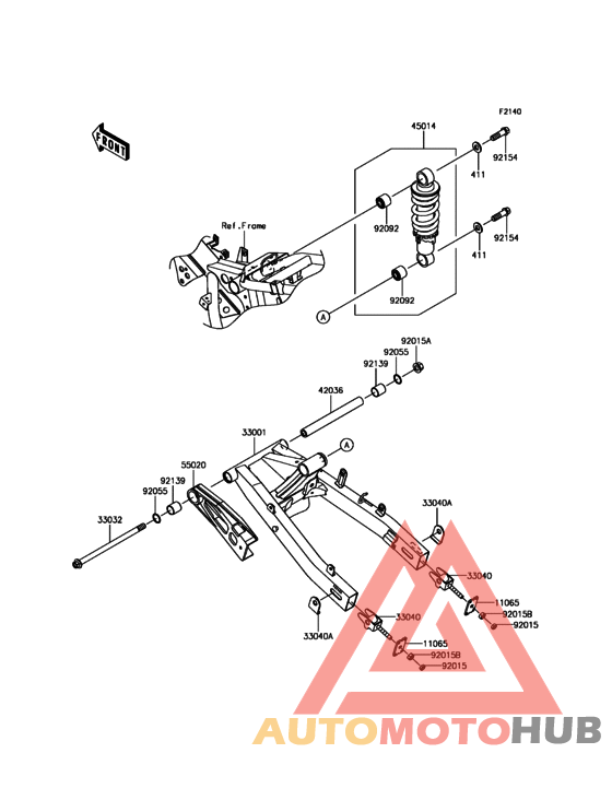 Swingarm/Shock Absorber