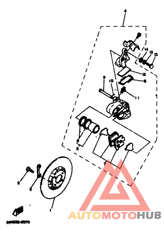 Передний суппорт
