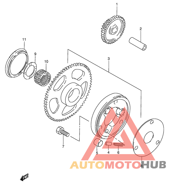 Муфта стартера