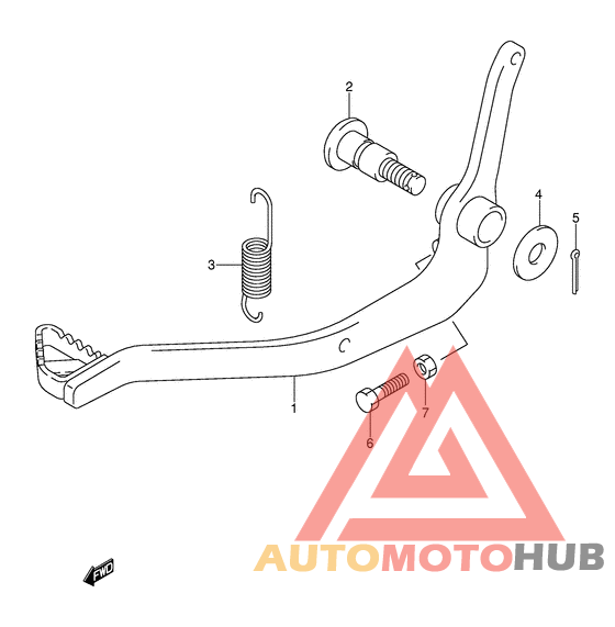 Передний суппорт