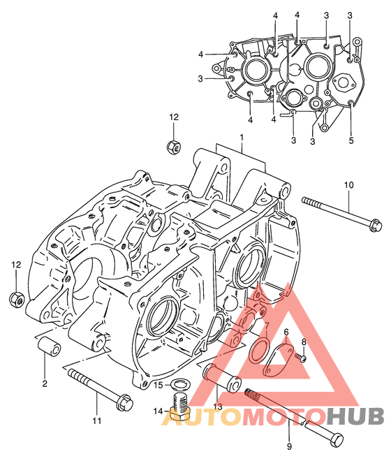 Картер двигателя