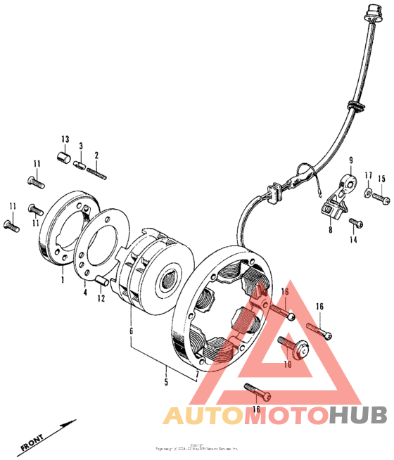 Alternator + neutral switch