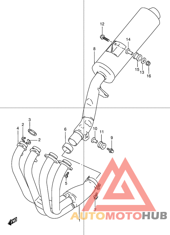 Muffler comp