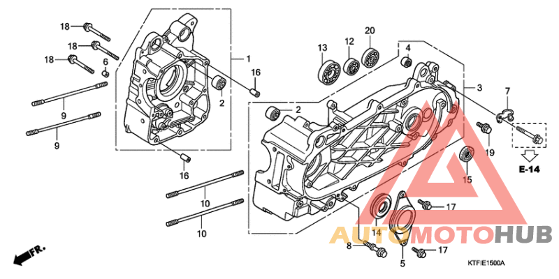 Картер двигателя