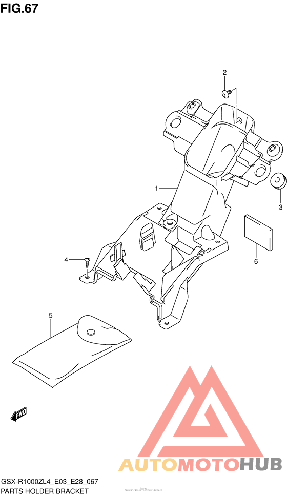 Parts Holder Bracket