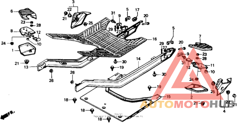 Панель пола