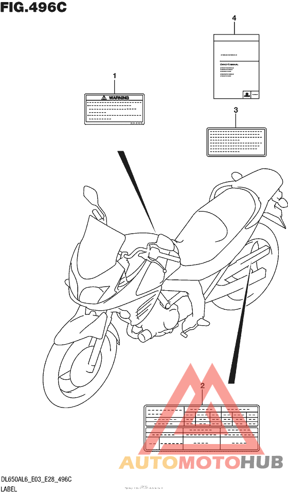 Label (Dl650Al6 E03)