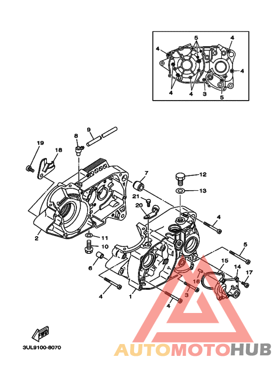 Картер двигателя