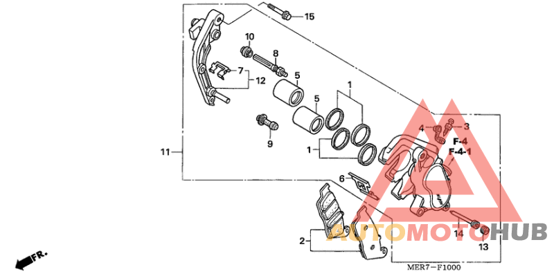 Передний суппорт