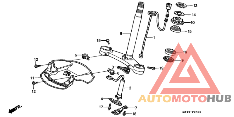 Траверса нижняя