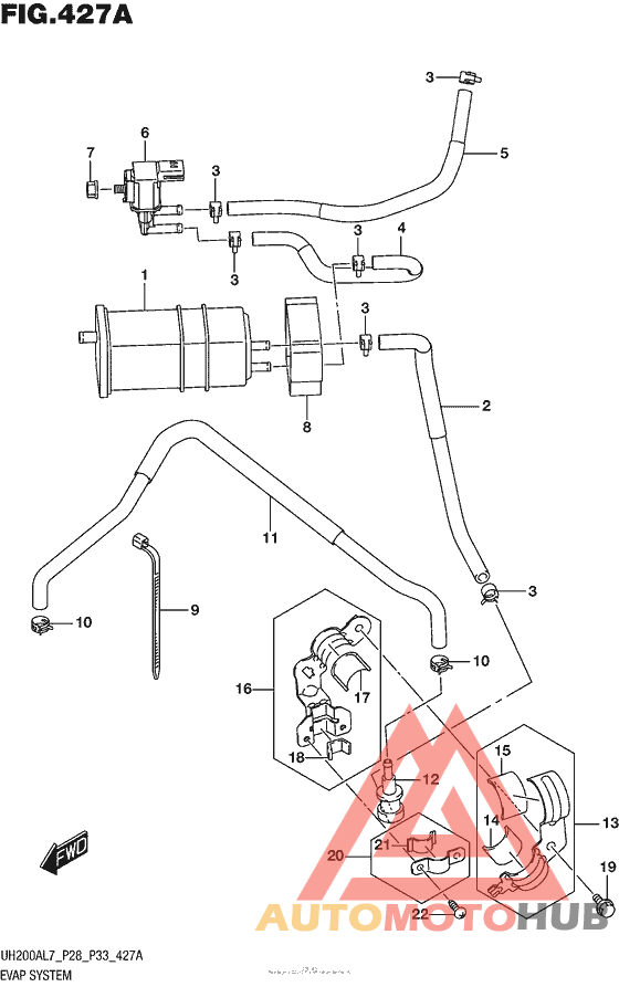 Evap System (Uh200Al7 P33)