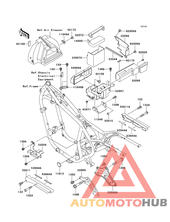Рама ,крепежные детали