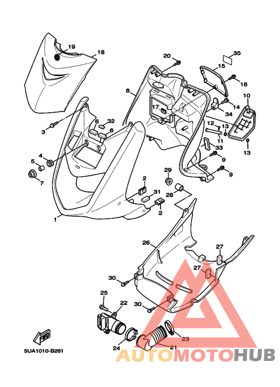 Щиток облицовочный