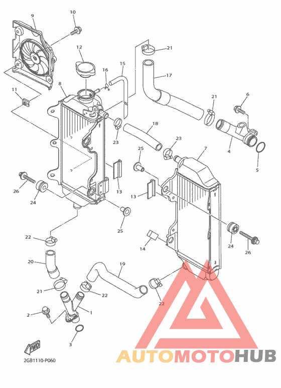 Radiator & hose