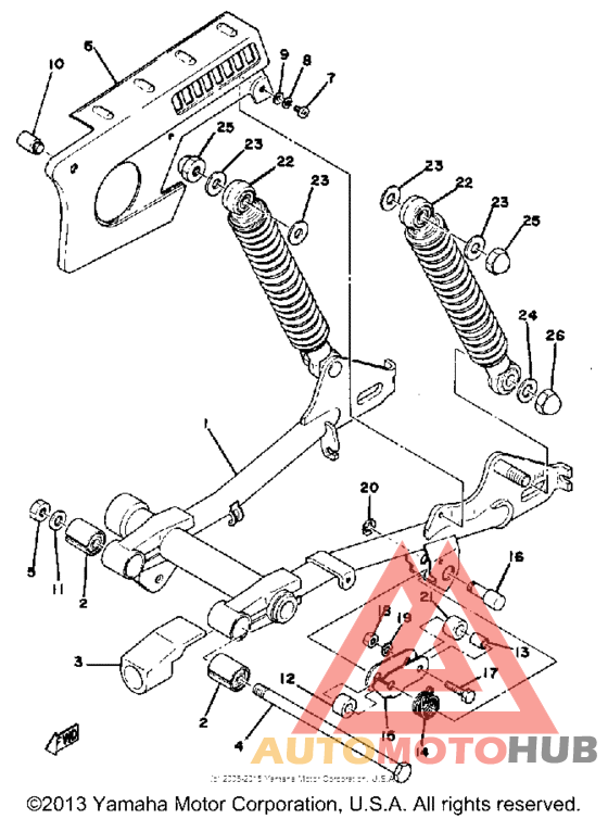 Rear arm - suspension