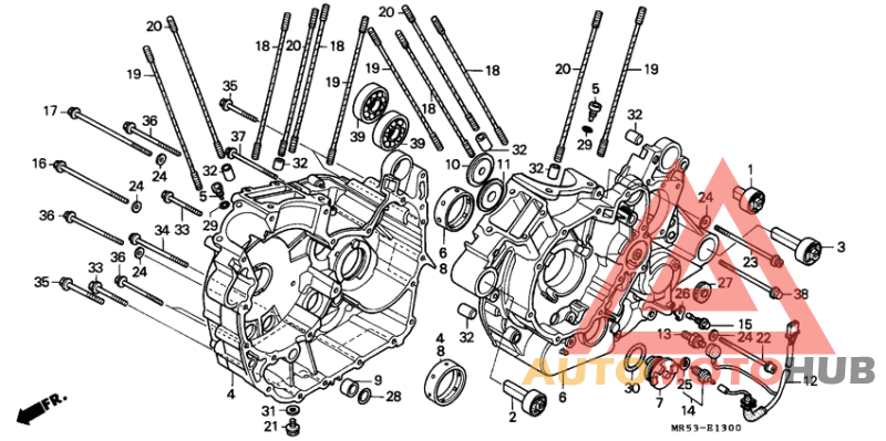 Картер двигателя