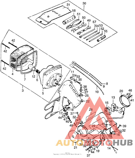 Taillight + tool box