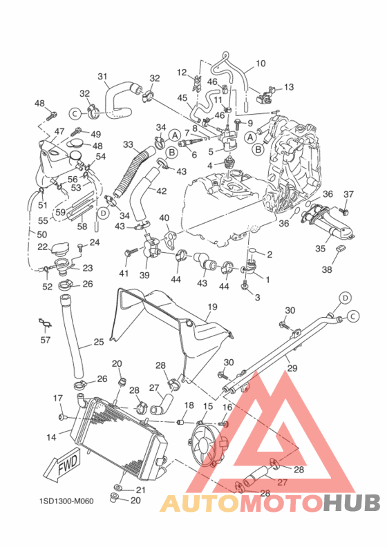 Радиатор и шланг