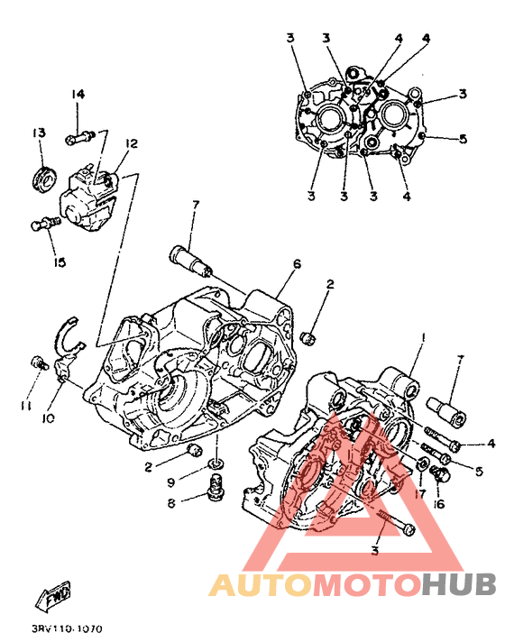 Картер двигателя