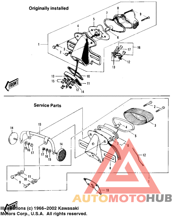 Taillight unit ass`y