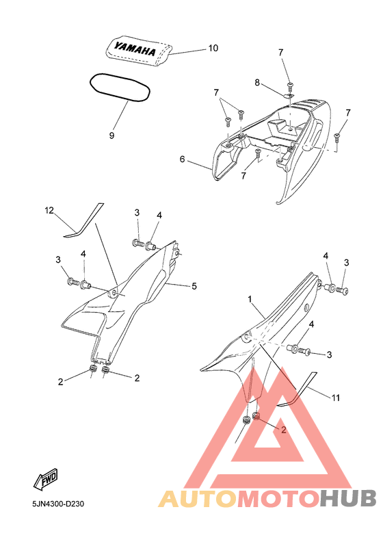 Боковые обтекатели
