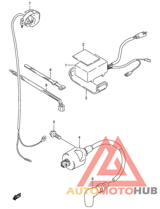 Cdi unit - ignition coil