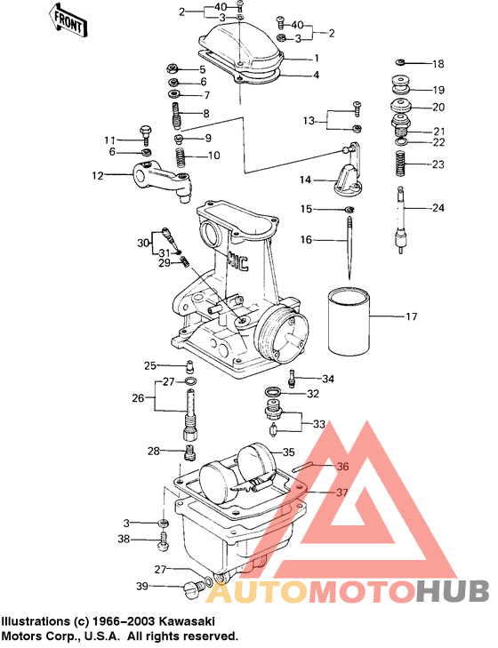Детали карбюратора