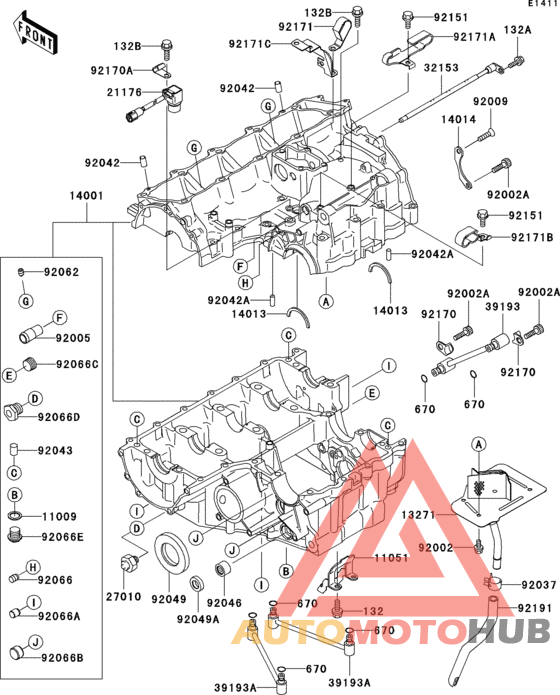 Crankcase(1/2)