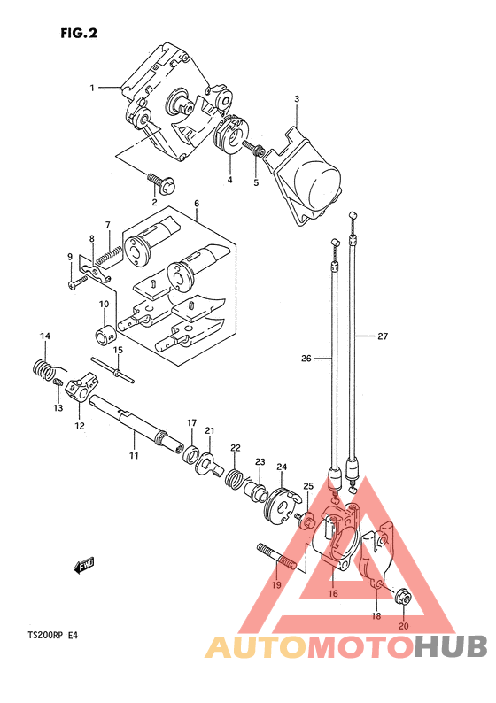 Клапан выхлопа