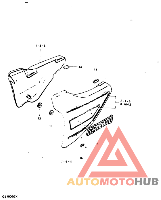 Обтекатель задний