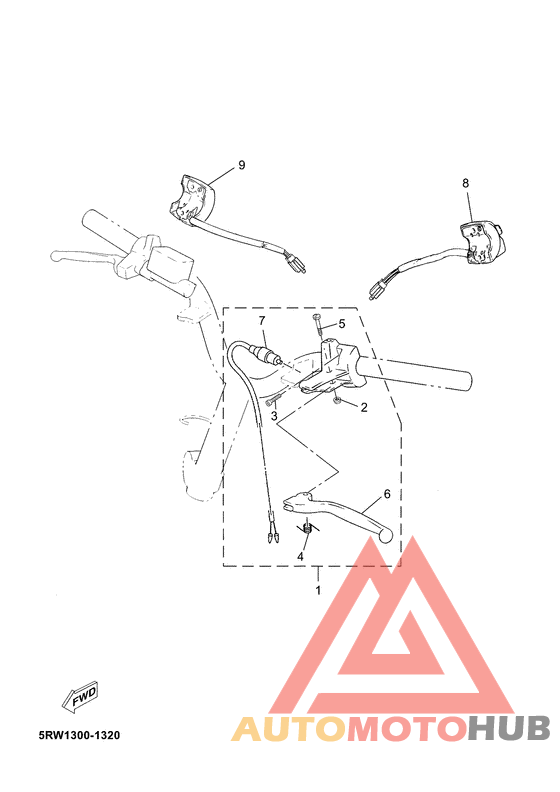 Handle switch & lever