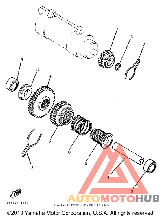 Муфта стартера