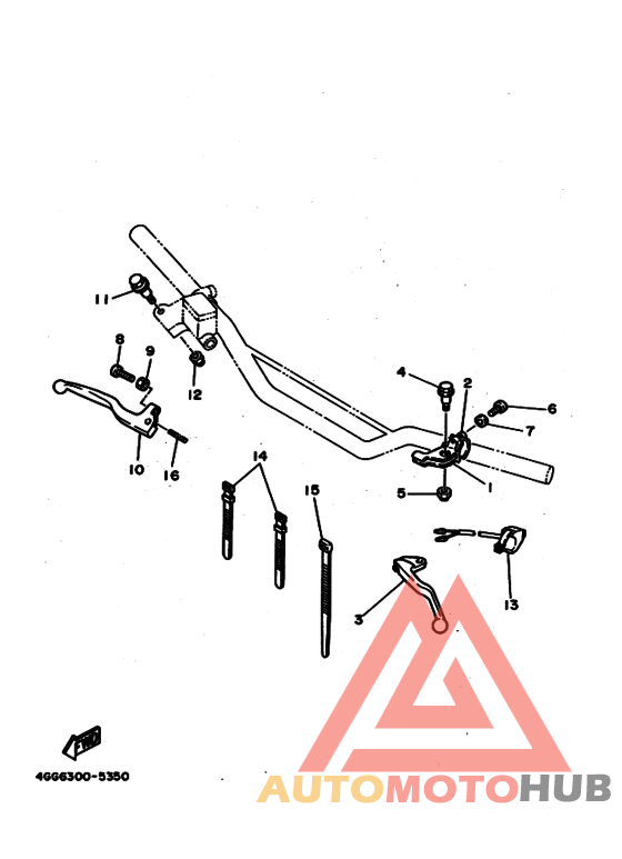 Handle switch. lever