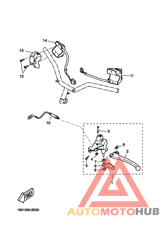 Interruptor  manillar&palanc
