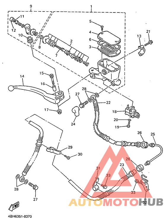 Главный тормозной цилиндр