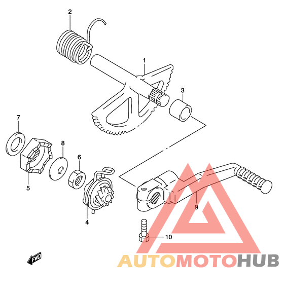 Ножной стартер