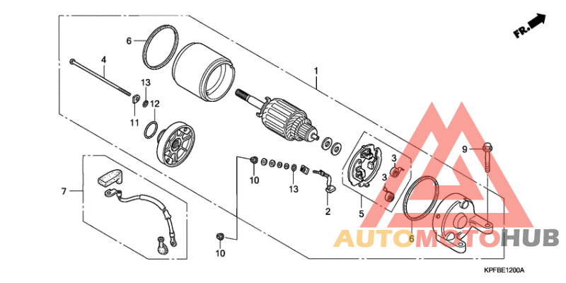 Стартерный мотор