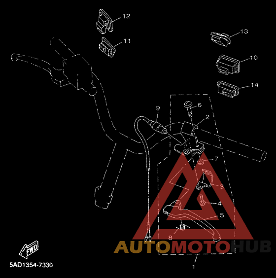 Interruptor  manillar&palanc