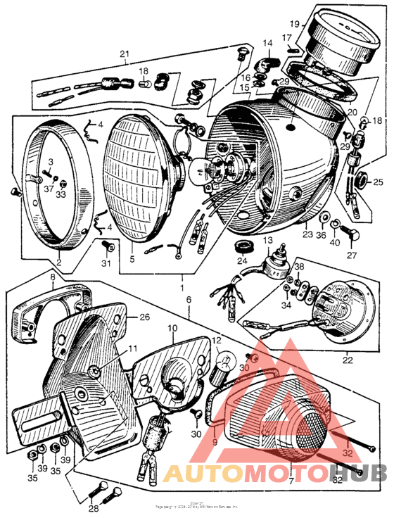 Headlight + taillight