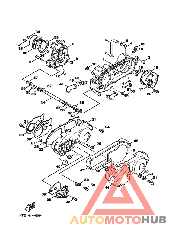 Картер двигателя