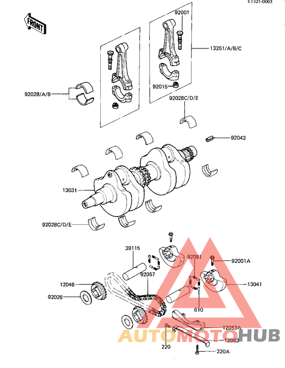 Crankshaft/balancer