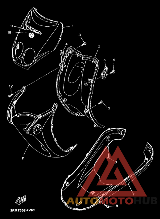 Щиток облицовочный