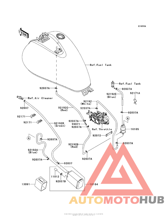 Fuel Evaporative System (Bcf-Bdfa)(Ca)