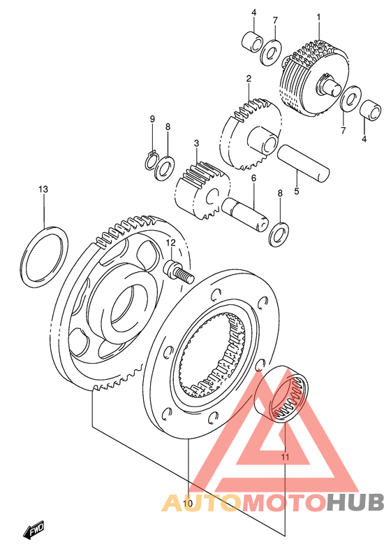 Муфта стартера