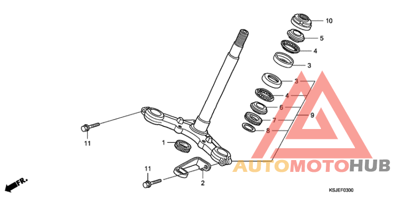 Траверса нижняя