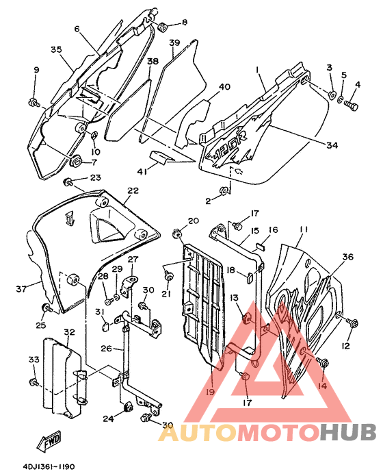 Side cover / oil tank