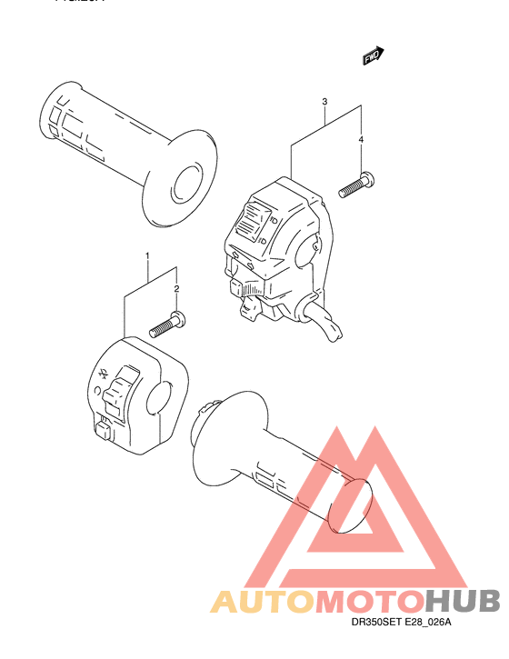 Рулевой переключатель