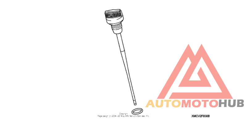 Billet dipstick (neo-retro)