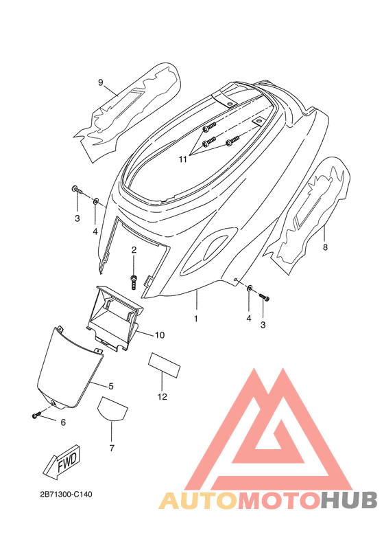 Боковые обтекатели