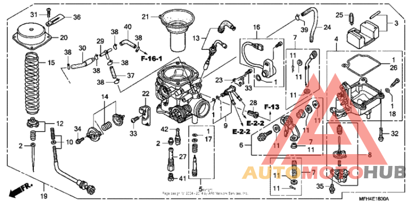 Детали карбюратора